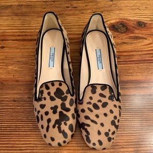 New Leopard Prada Flats